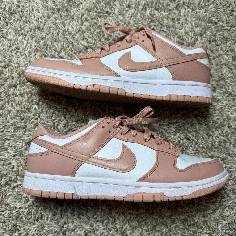 Nike Women's Dunk Low Sneaker in Rose Whisper Pink